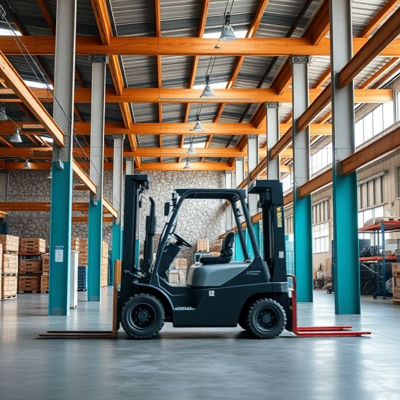 Notranjost sodobnega logističnega skladišča v Sloveniji